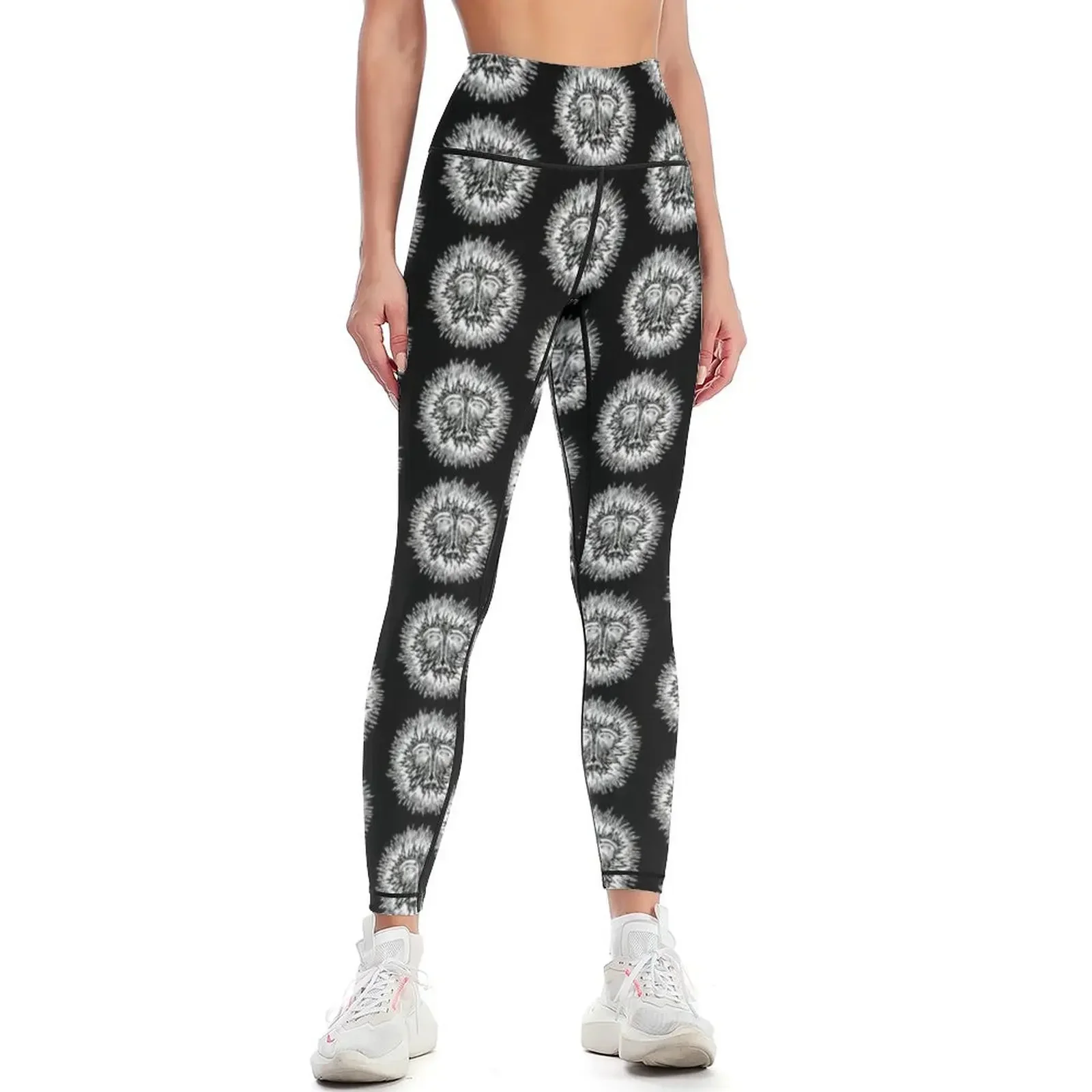 

Splatter Face Inverted Leggings workout shorts jogging pants gym sportswear woman Women sports Womens Leggings