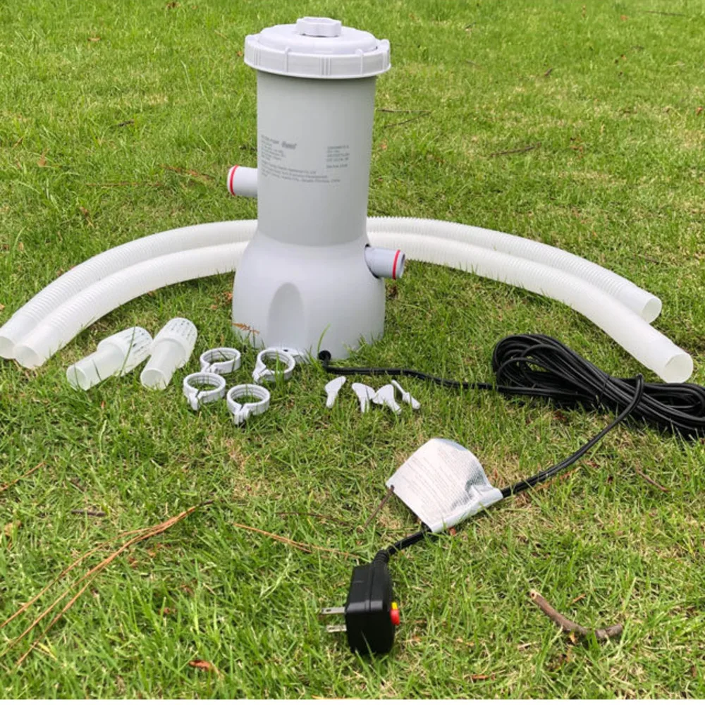 

1000 Gal 110V US Style Filter Pump For 300-8400 Gal (1100-31700L) Swimming Pool 53015E