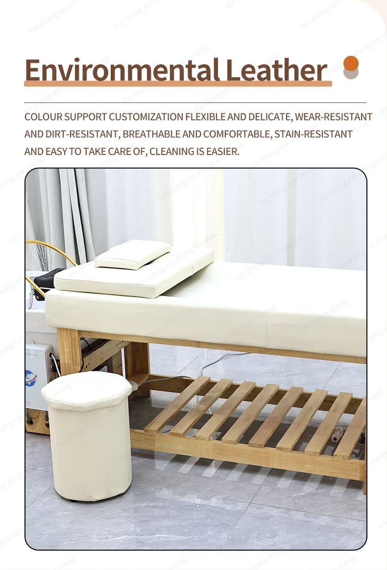 XinSheng Massagetisch Massagebett Shampoo Betten Kopf SPA Salonmöbel Haarwaschgeräte Schönheitspflege Bett Sofakissen – Detail 11