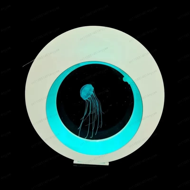 Desktop Professional Jellyfish Aquarium Moon Jellyfire Jelly Theme Tank Eco Fish Tank Decor