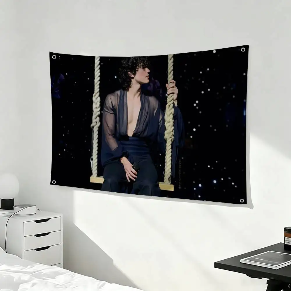 C-Conan G-Gray Wishbone  Flag Suitable For Party Club Outdoor Interior Wall Decoration Banner Fans Gift