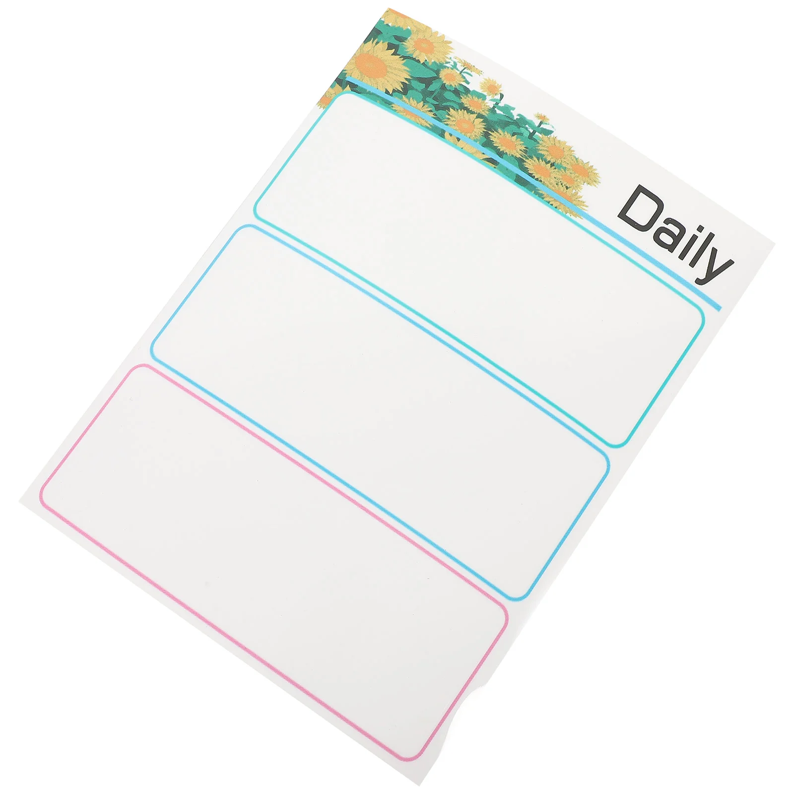 

Erasable Home Message Board Set (monthly Chart) Dry Erase for Refrigerator Calendar Schedule Planning Whiteboard