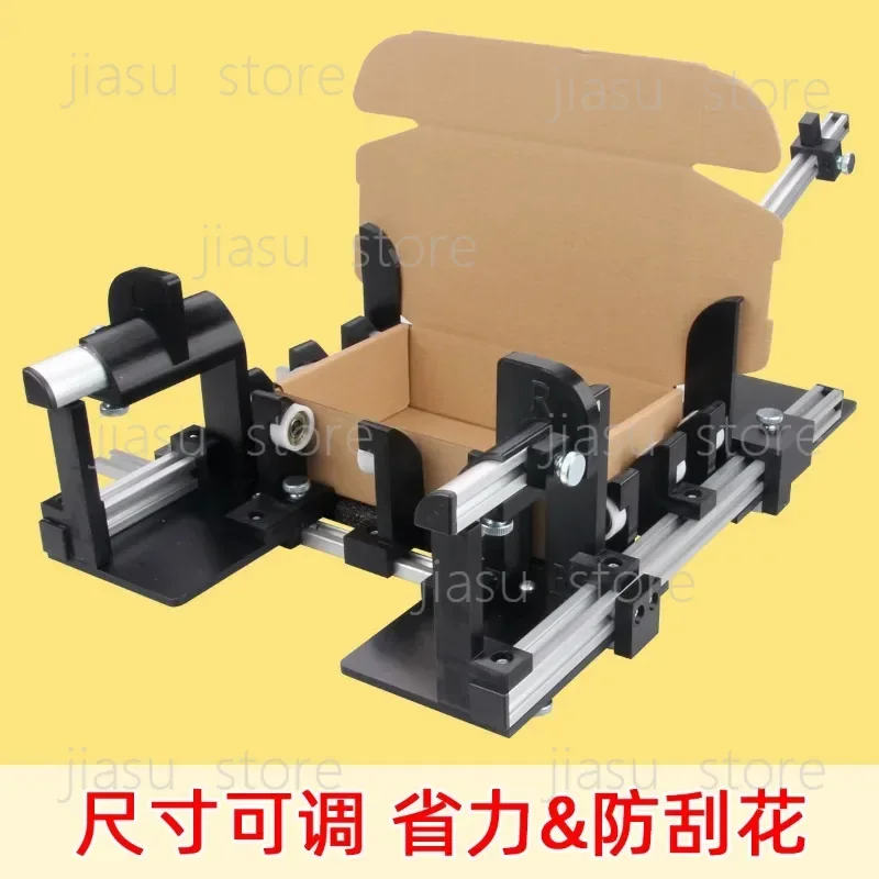 Manual Cardboard Box Folder Sealer Tool for Packaging, Baler Auxiliary Hand Tool