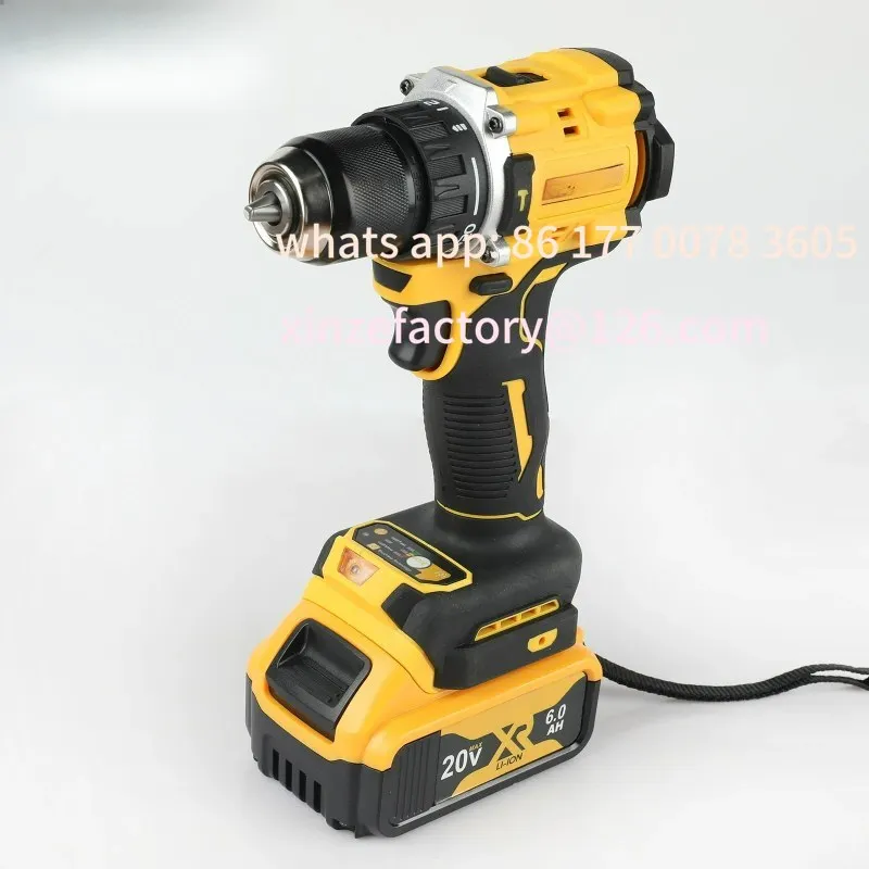 

Customizable Power Tools Brushless Impact Drill Cordless Electric Screwdriver Multi-Function Hand Drill