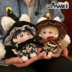 Ojamajo Majo Black Witch Academy Halloween Magic Wizard Magician Hat Costume Stuffed Plushie 10cm or 17cm Doll Clothes JY