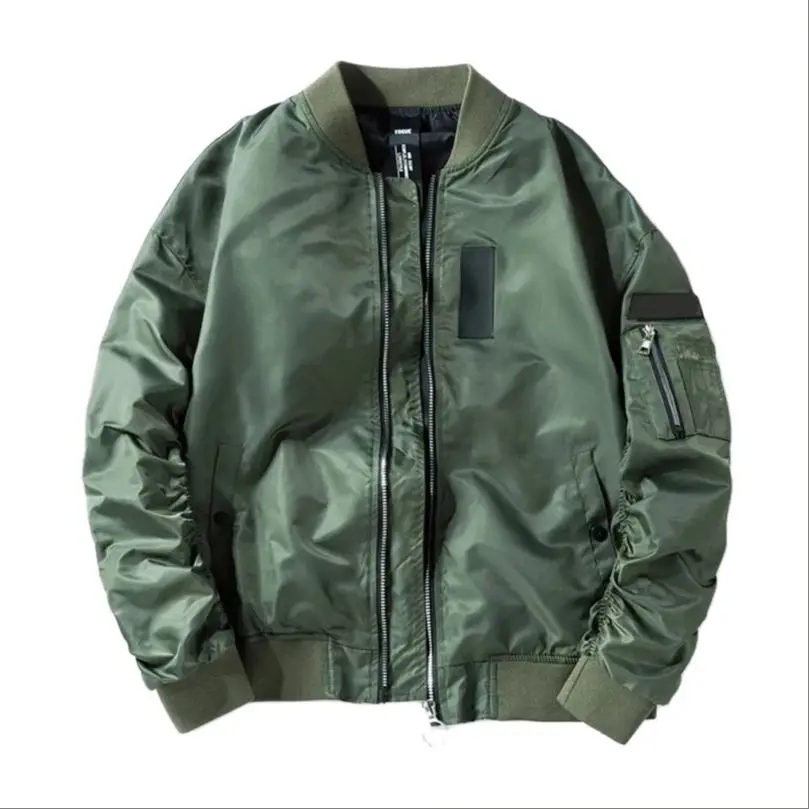 

Men Spring Military Bomber Jacket Outwear Pilot Army Coat Casual Baseball Jackets Varsity Jackets Brand Padded Early Winter