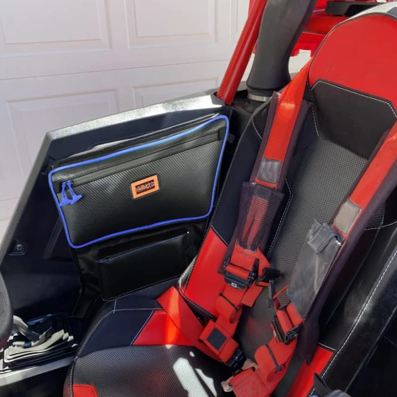حقائب تخزين للأبواب الجانبية بولاريس ، طقم مسند للذراع ، حقيبة أدوات ، للطرق الوعرة ، مقاعد UTV ، RZR ، RS1 + ، زوج واحد #4