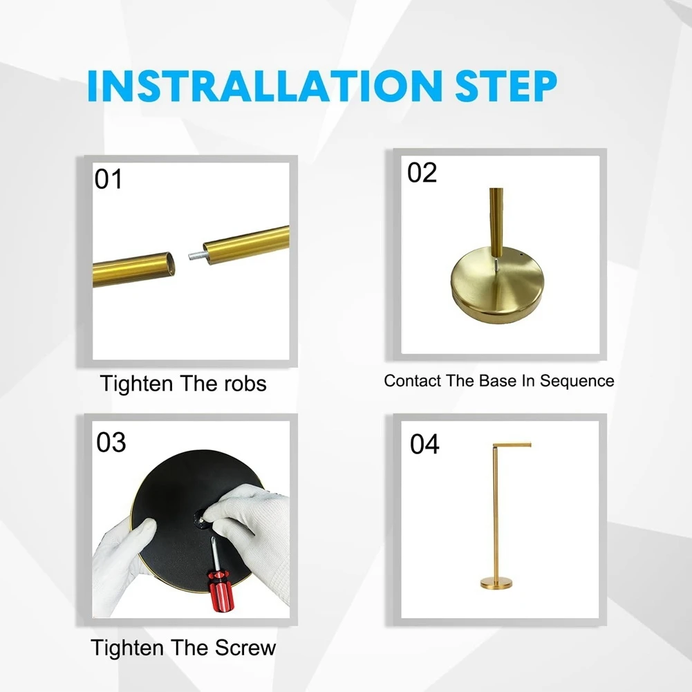 

Toilet Paper Holder Stand, Large Storage Tissue Roll Holder Free Standing for Bathroom, Modern Toilet Paper Roll HolderJAS