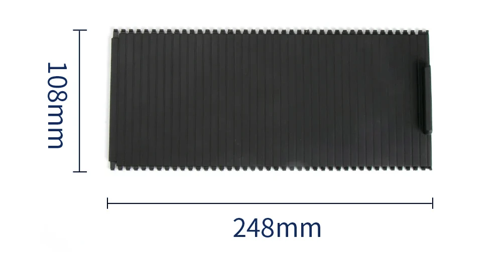 Mittel konsole Getränke halter Abdeckung Schiebe rollo Jalousie Vorhang Abdeckung für Land Rover Range Sport 2014-2018 – Detail 2