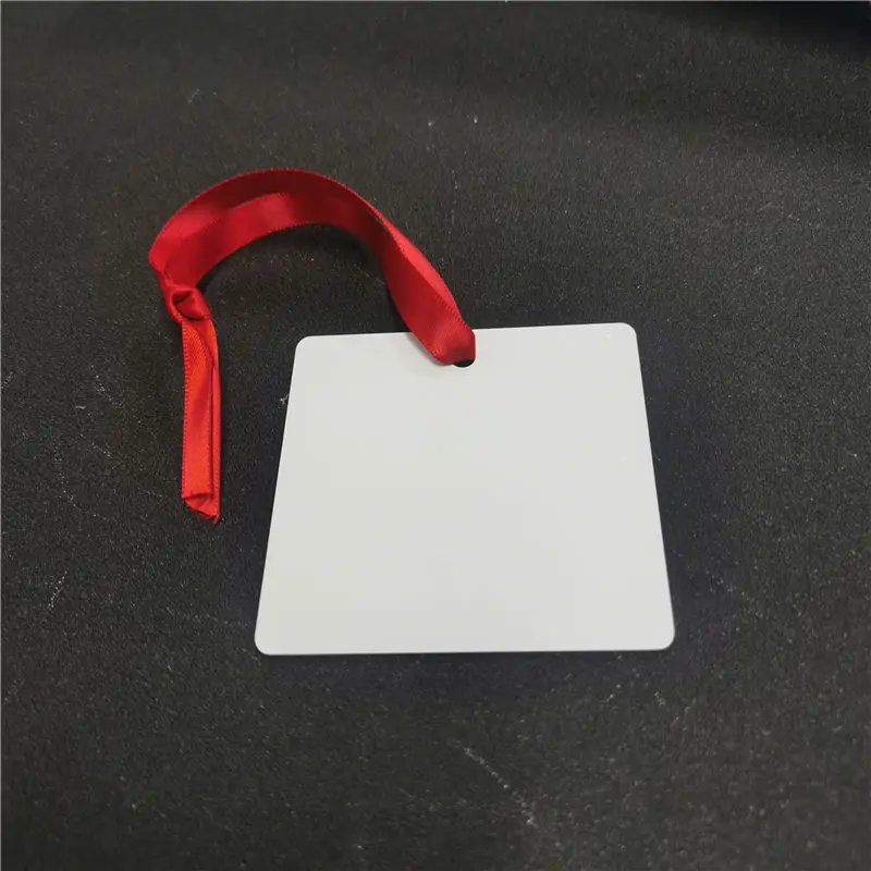 sublimation round aluminium christmas ornaments blank two sided printing thickness:1MM 30pcs/lot