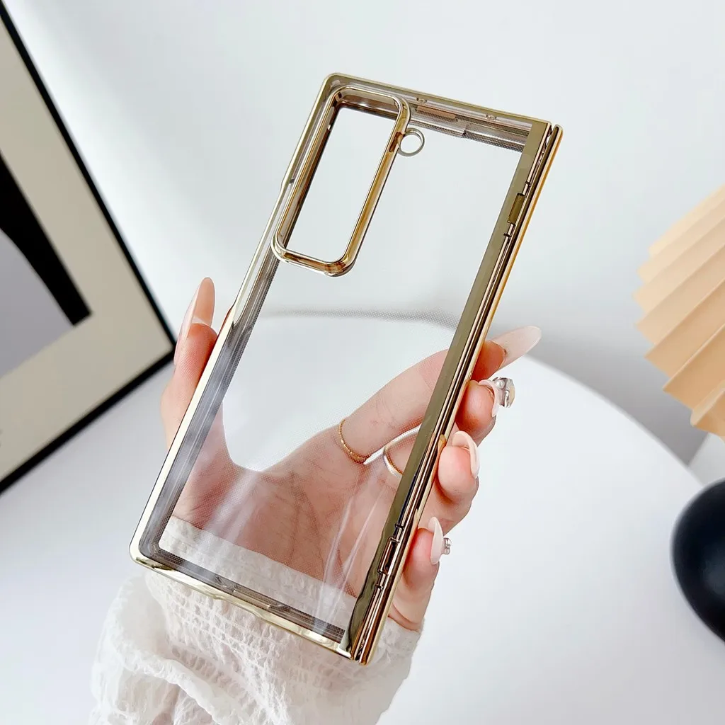 

Прозрачный матовый защитный чехол с защитой от отпечатков пальцев для Samsung Galaxy Z Fold SE Special W25 Fold 6 Slim 5G