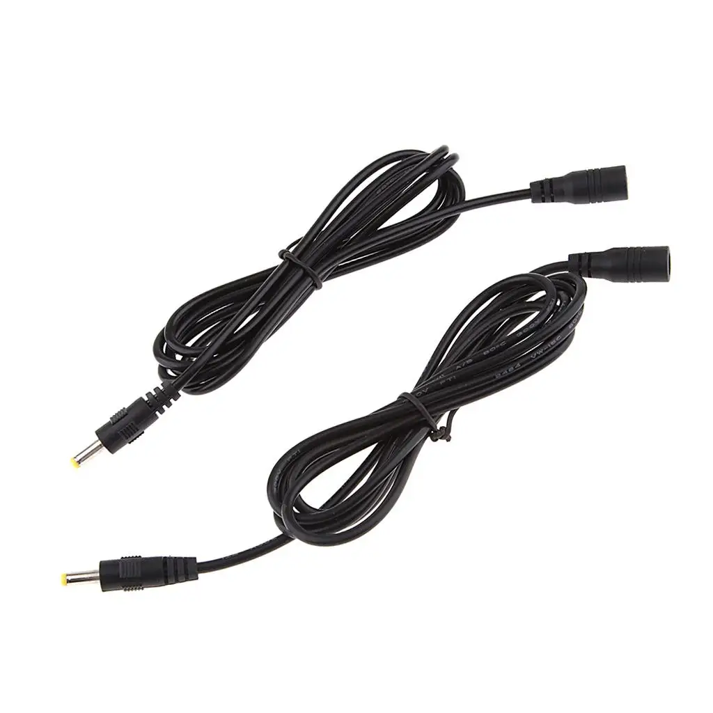 3-6pack 2x DC Power Adapter Cable 4.0x1.7mm Male Plug to Female Jack Converter