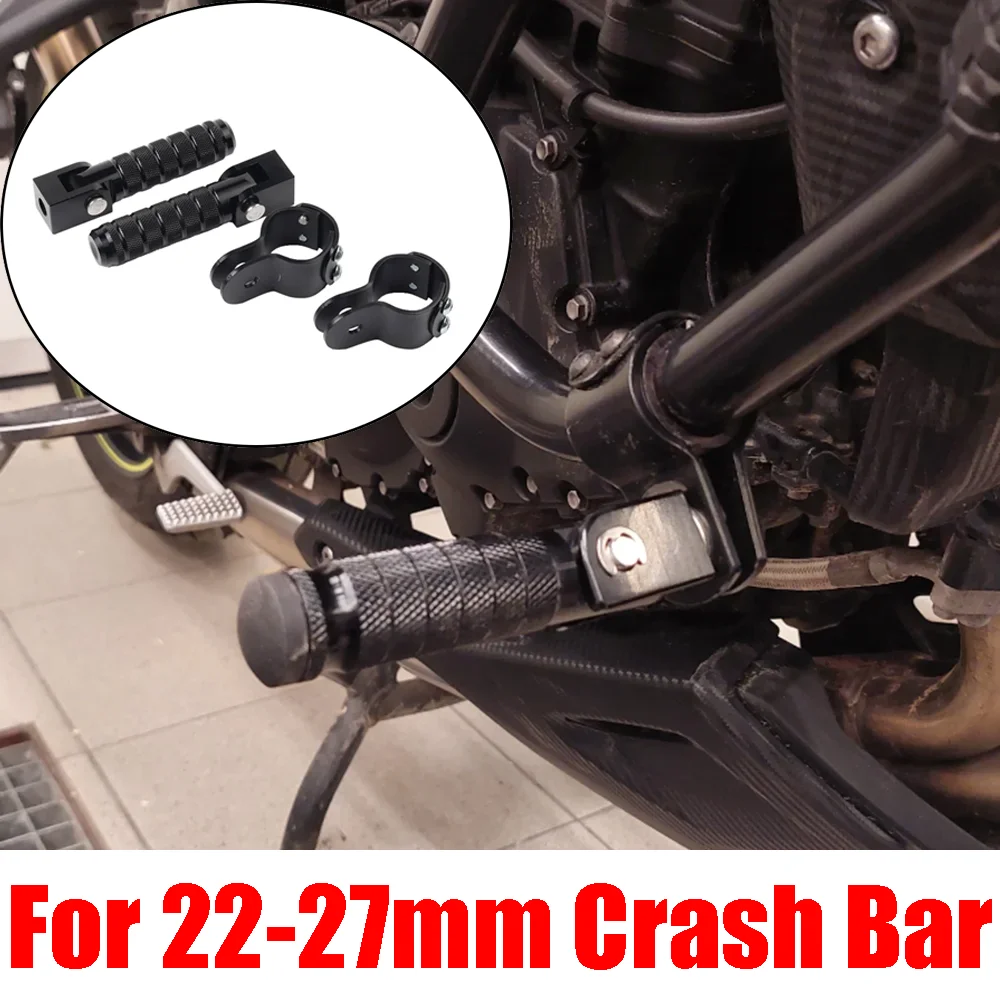 Accesorios para motocicleta, reposapiés universales plegables, pedales de apoyo para BMW R1200GS HONDA Kawasaki Versys