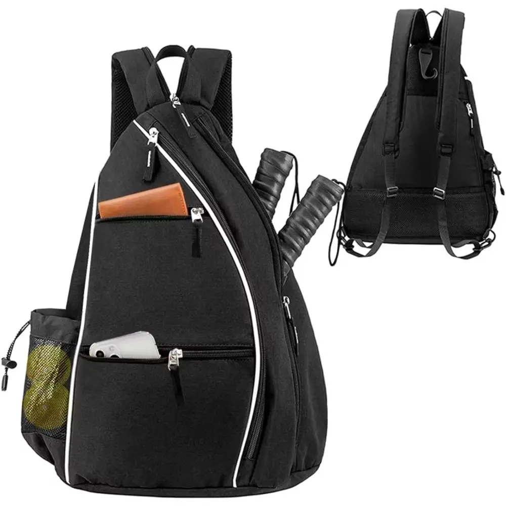 Tragbare verstellbare Pickleball-Schläger-Rucksack, Tennis-Schlägerball, Pickleball-Paddel-Tasche, Sport-Pickleball-Tasche für Männer und Frauen