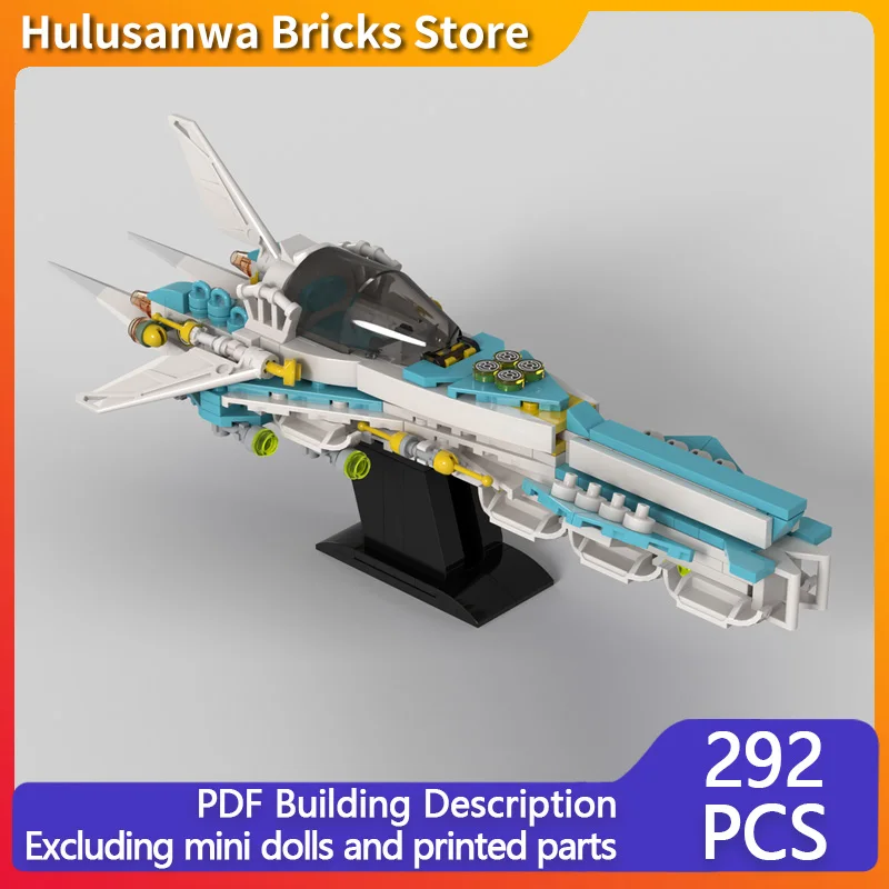 

Popular Anime Model MOC Building Bricks Modern Military Fighter Jets Modular Technology Gifts Holiday Assemble Children Toy Suit