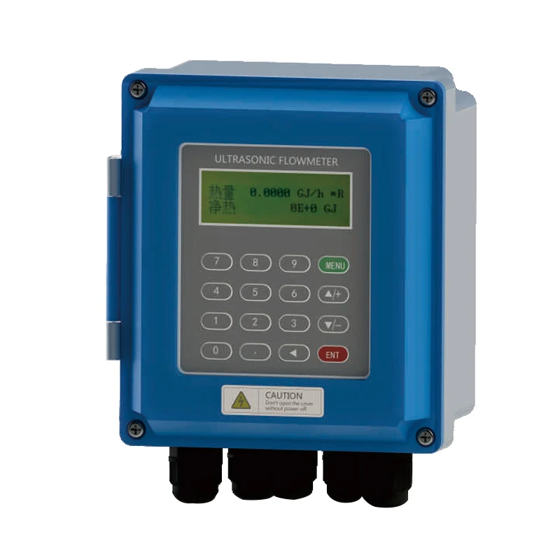 TUF-2000B Wall Mounted Ultrasonic Flow Meter For Water and Liquid Medium