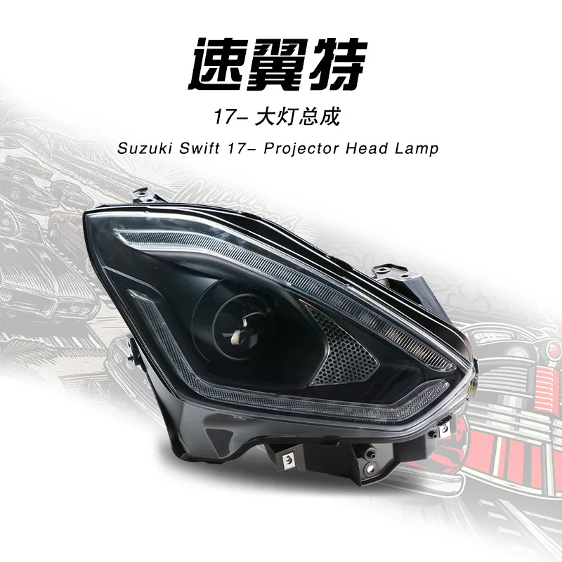 

Suitable for 17 Suzuki Swift Imported Version Headlights, A Pair of Speed Wing Special LED Racing Turn Signal Headlight