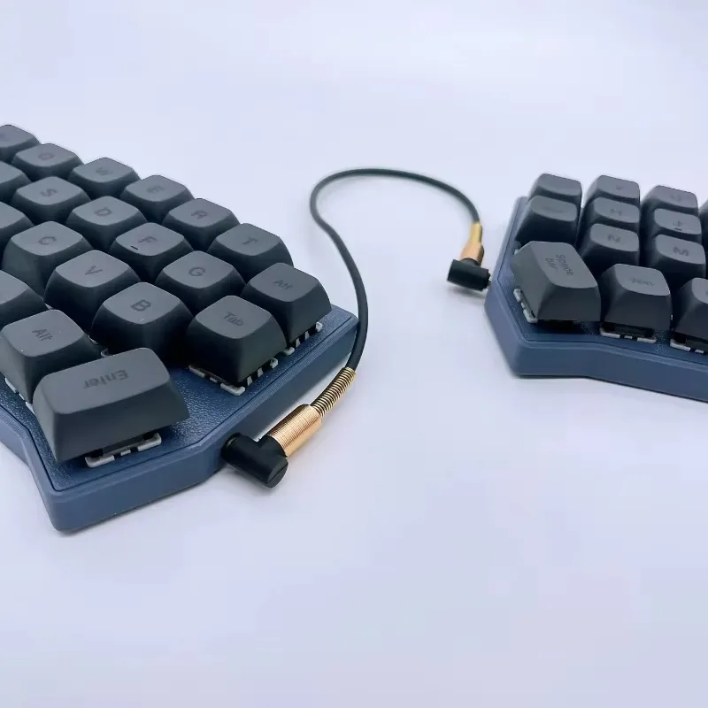 

Corne V4 Split Keyboard Mechanical Keyboards Support VIAL Wired Kit RGB Custom Hot Swap Ergonomic Gaming Left and Right Handed