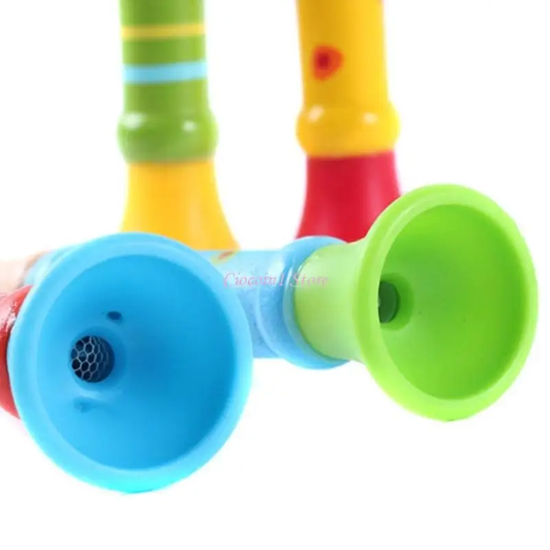 Y1UB木製ホイッスルフルートおもちゃのための音楽学習幼児時代の楽器