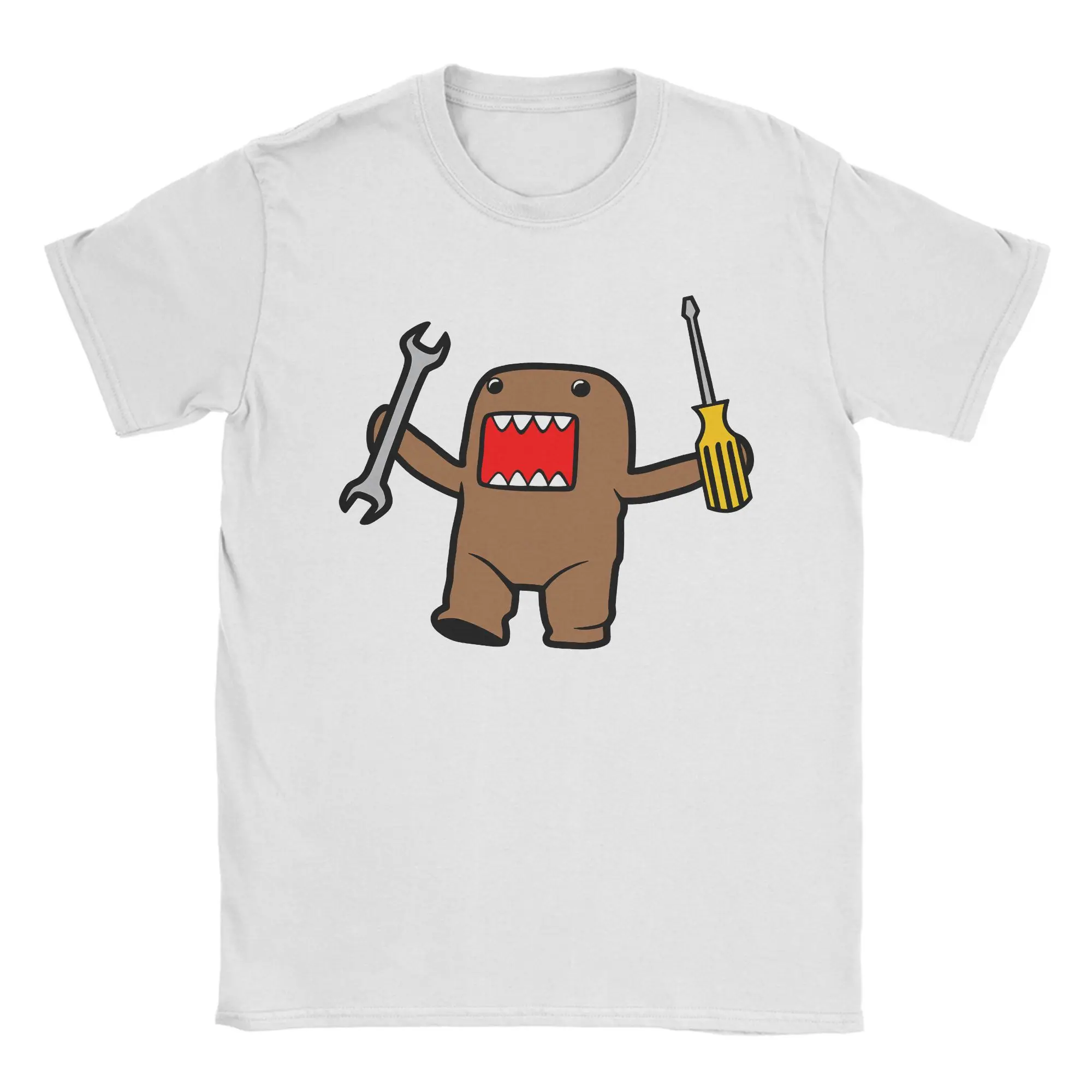 

Domo Kun (10) T Shirt Summer Streetwear T Shirts Cotton Novelty Tshirt For Men Short Sleeve Print Clothing