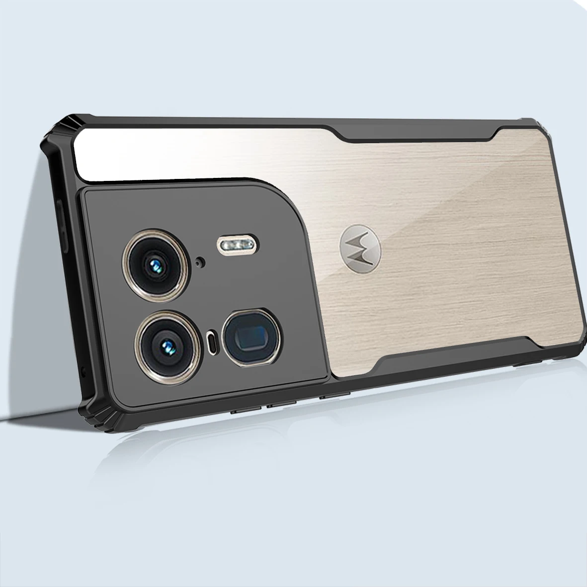 For Motorola Edge 70 60 30 20 50 Fusion Edge 30 40 50 Pro 30 Ultra 50 Neo Four Corner Collision Avoidance Transparent Case view 2