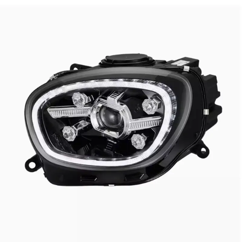 Car Headlights For Mercedes-Benz Smart 2015-2019 diamond style full LED Upgrade DRL Dynamic Signal Lamp Front light Assembly