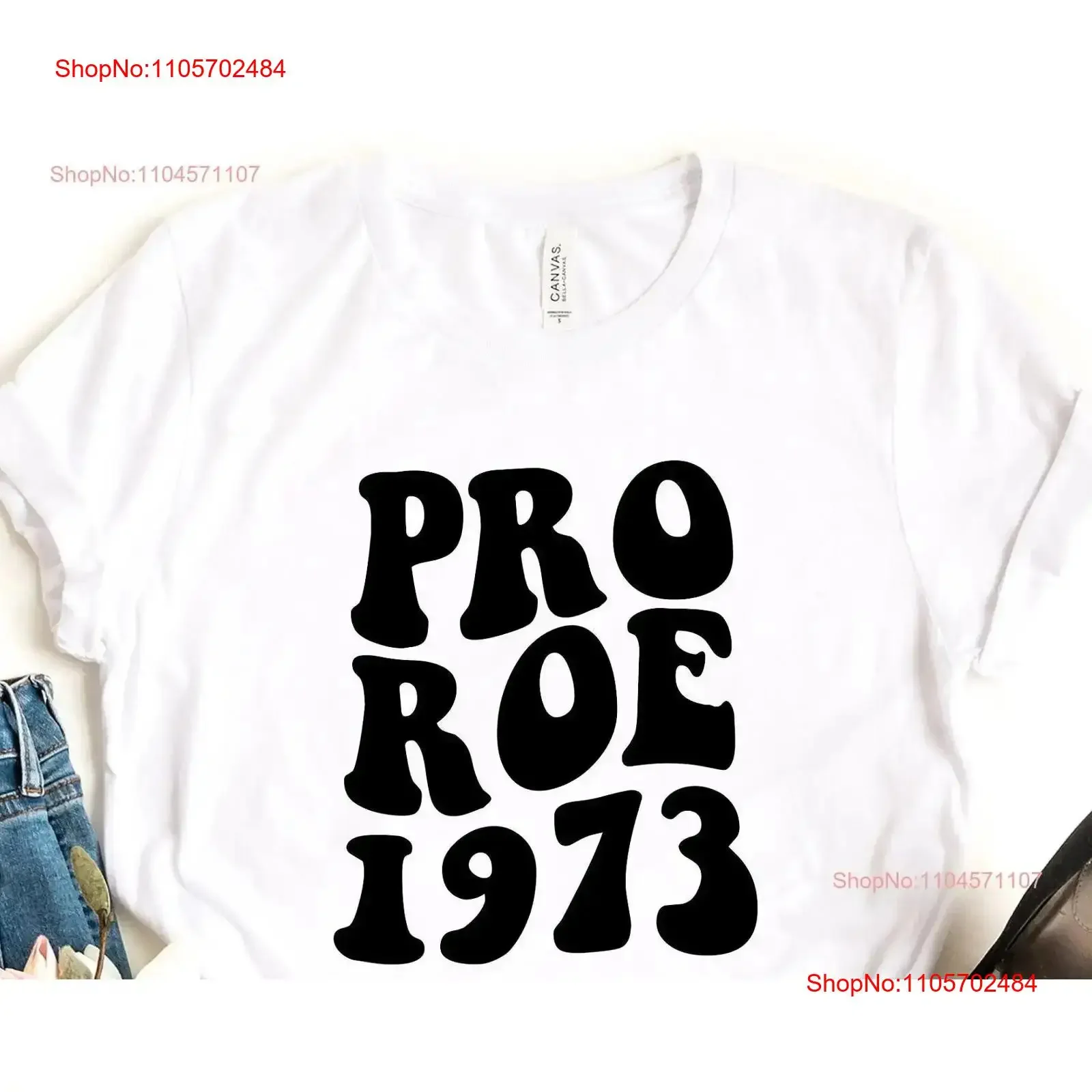 Pro Roe v Wade My Body Choice T Shirt Feminist Women's Rights March Feminism ActivisT ProtesT vintage Washed Stylish Soft