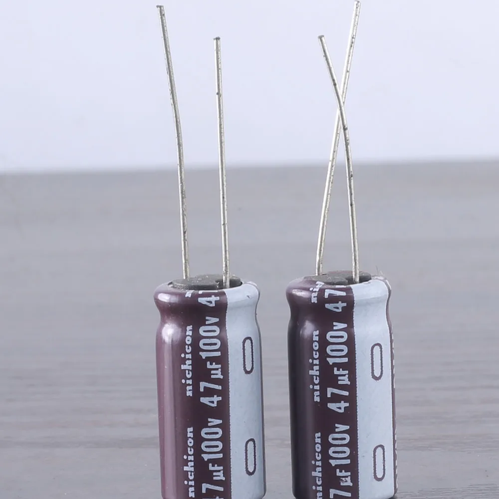 

30pcs Nichicon pM 47uf 100v electrolytic capacitor 105℃ 10*20mm