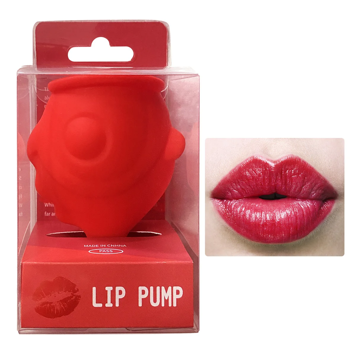 Women Sexy Full Lip Plumper Enhancer Lips Silicone Shape Tools Natural Fish Plump Labium Mouth Thicken Pout Tool