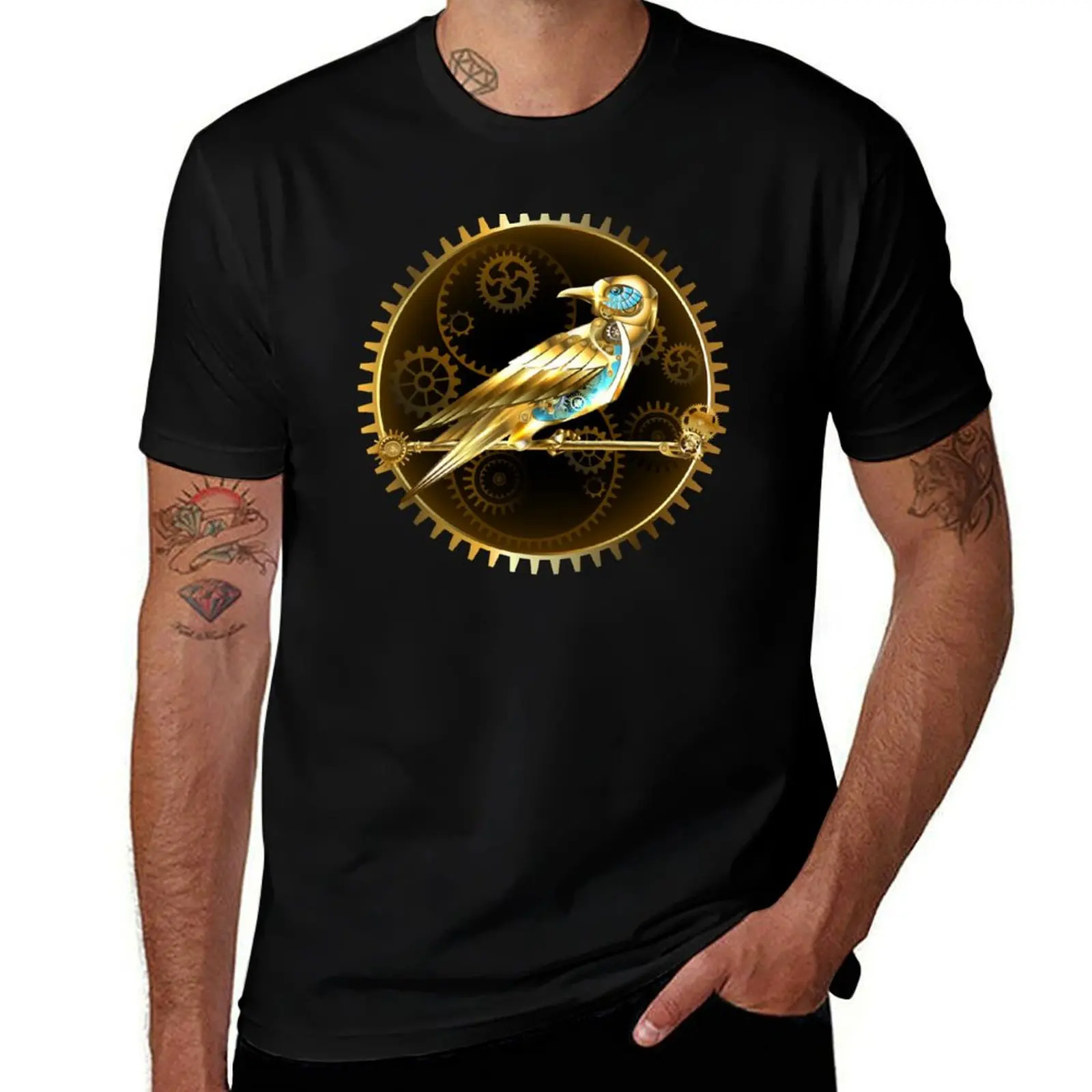 

Mechanical Bird ( Steampunk Bird ) T-Shirt anime shirt customs affliction shirts t shirts men