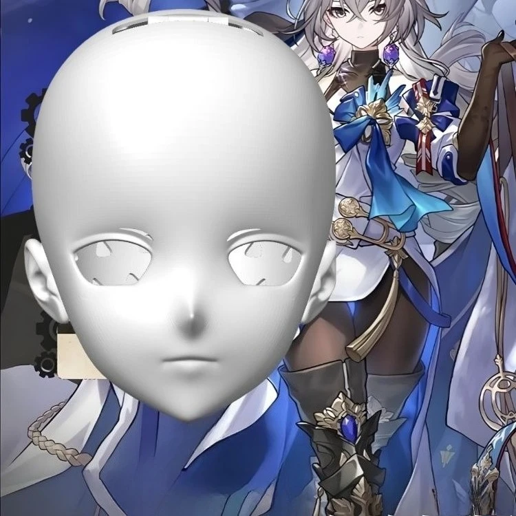 

New Full Set of Cos Head Shell Plain Shell DIY Comic Exhibition Kigurumi Customized Headgear Mask Accessories