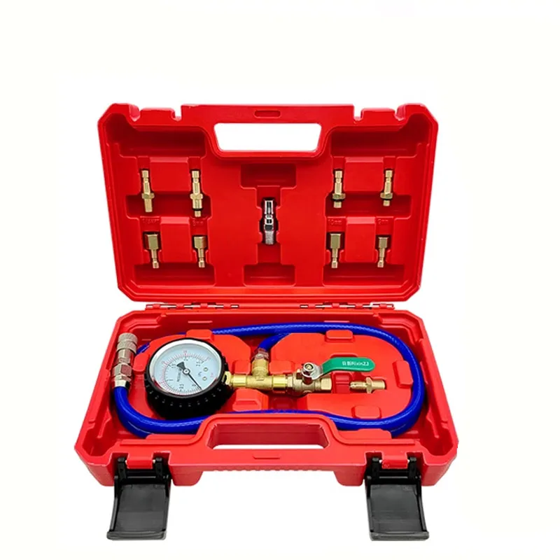 Universal Air Shock Absorber Test Tool Shock Absorber Leak Detector Air Suspension Leak Detector Set Shock Absorber Repair Kit