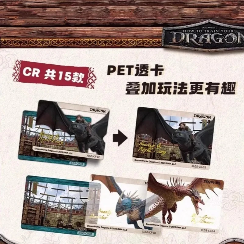 KABAO How To Train Your Dragon Limited Cards, Toothless Movie Collectible Set, Official Anime Gift