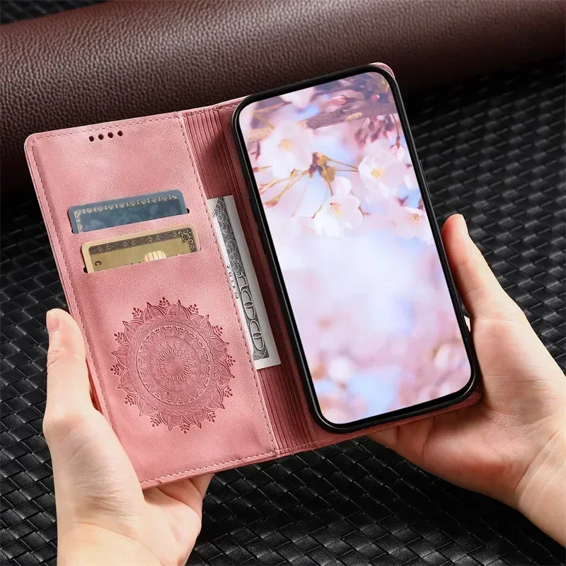 Magnetic Flip Leather Case For XiaoMi RedMi Note 13 12S 12 11 10 Pro Plus 5G 13C 12C 10C 14C 9T 9C 11A  Wallet Card Phone Cover