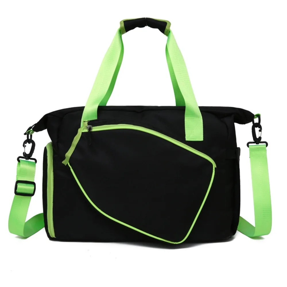 

Portable Tennis Racquet Bag Large Capacity Shoe Compartment Pickleball Racket Bag Fitness Sports Tennis Shoulder Bag