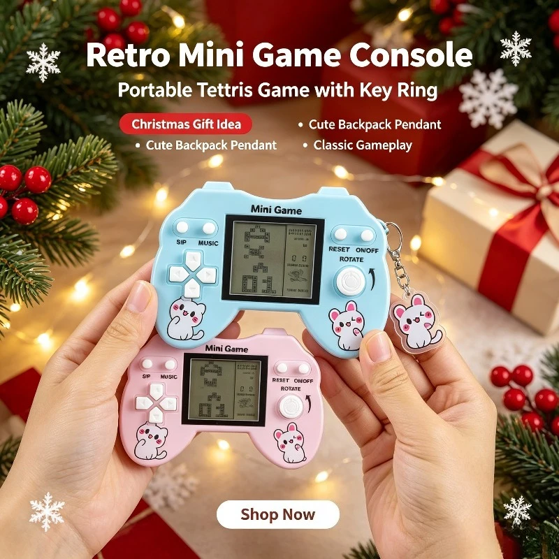 Retro Gaming System - Retro przenośna konsola do gier, modny
