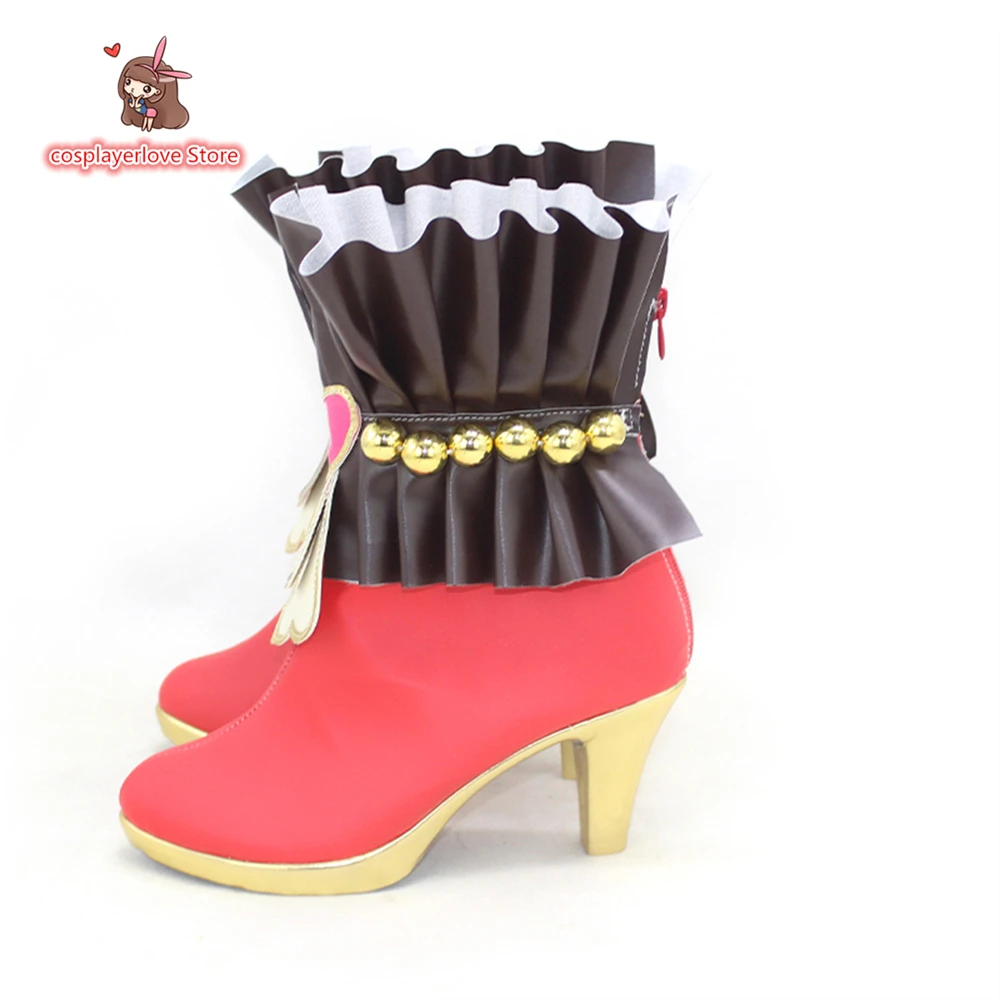 Uma Musporina Amole Derby Hono Bourboni Cosplay Chaussures, Bottes, Halloween, Carnaval