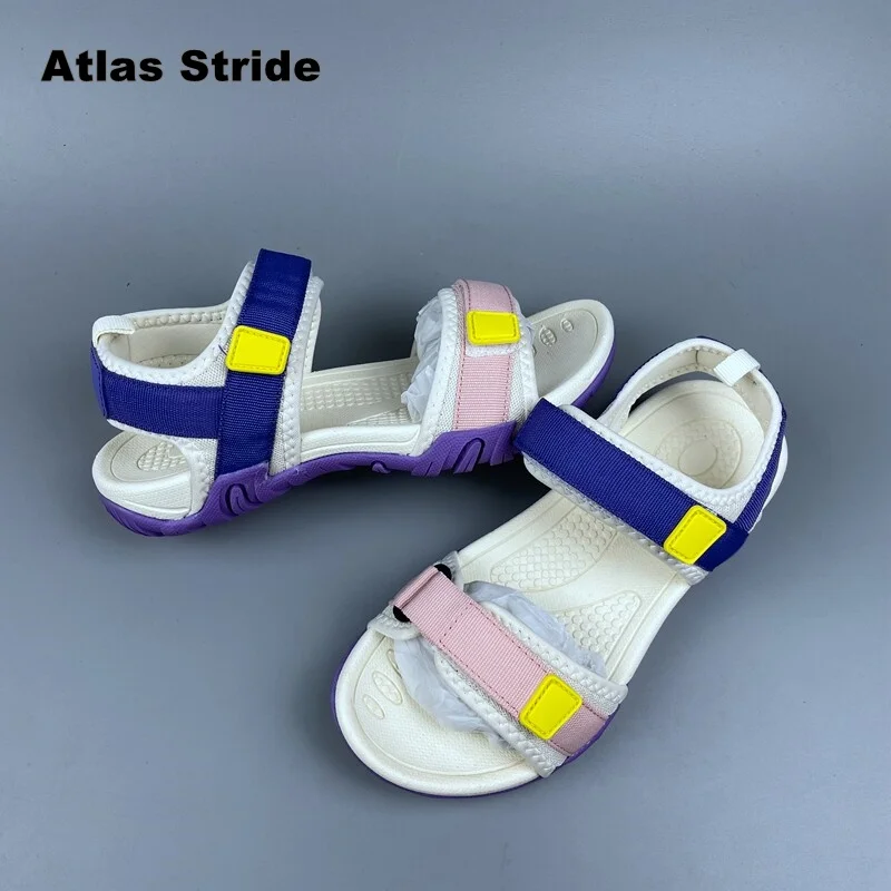 

Women's Adjustable Strap Sandals Non-Slip Sole Breathable Mesh Casual Outdoor Walking Summer Lightweight Adult Footwear Sandals