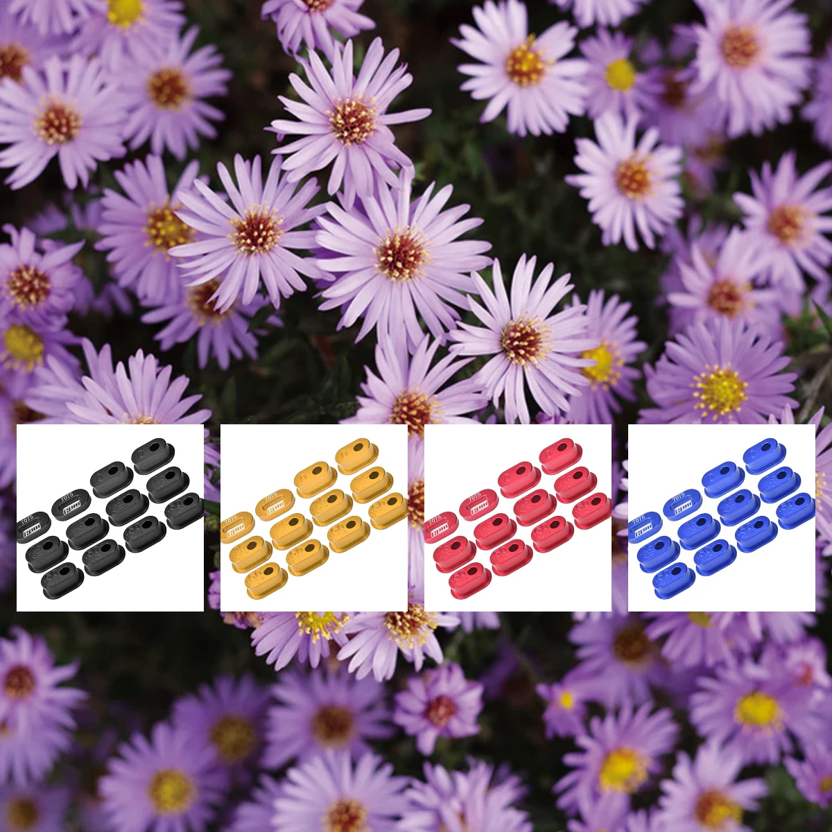 GPM 合金 7075 チェーンテンションアジャスターセット LOSI 1/4 Promoto MX SM オートバイ用 LOS06000.LOS06002