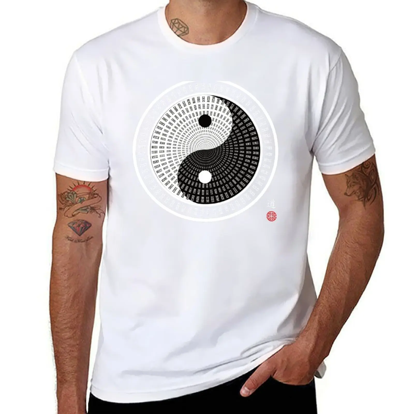 

Tai Chi i Ching Circular Yin Yang T-Shirt t shirts designer t shirt man designer T-Shirt
