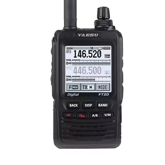 FT-2D Yaesu اللاسلكية DMR الهواة اسلكية تخاطب الأصلي المحمولة المحمولة اسلكية تخاطب طويلة المدى UHF VHF FT-2DR FT-2DE راديو
