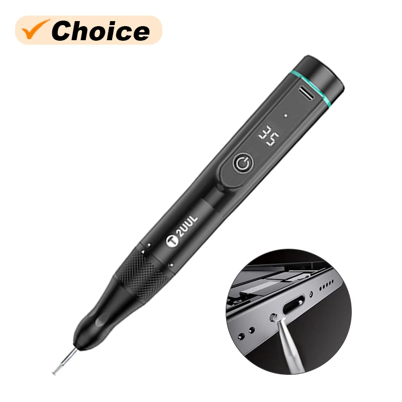

2UUL DA84 CVT Grinder Pro Version For Phone Repair Electric OCA Glue Remover Multi-function Grinder Mobile Phone Screen Polisher