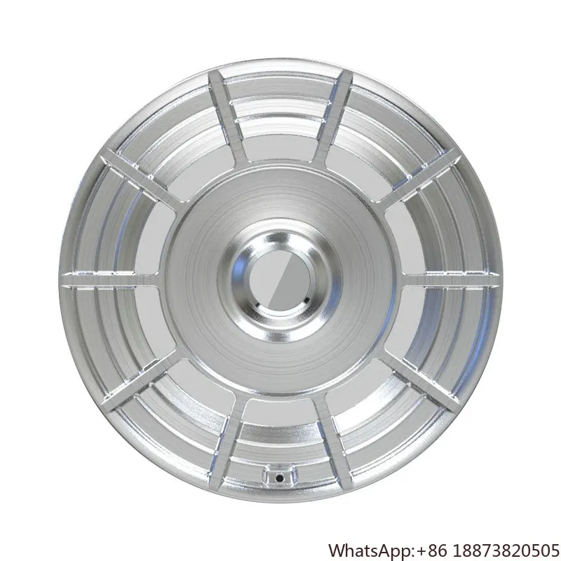 Custom luxury silver aluminum alloy car rims 24x10 5x120 forged monoblock passenger car wheels for Range Rover Tesla