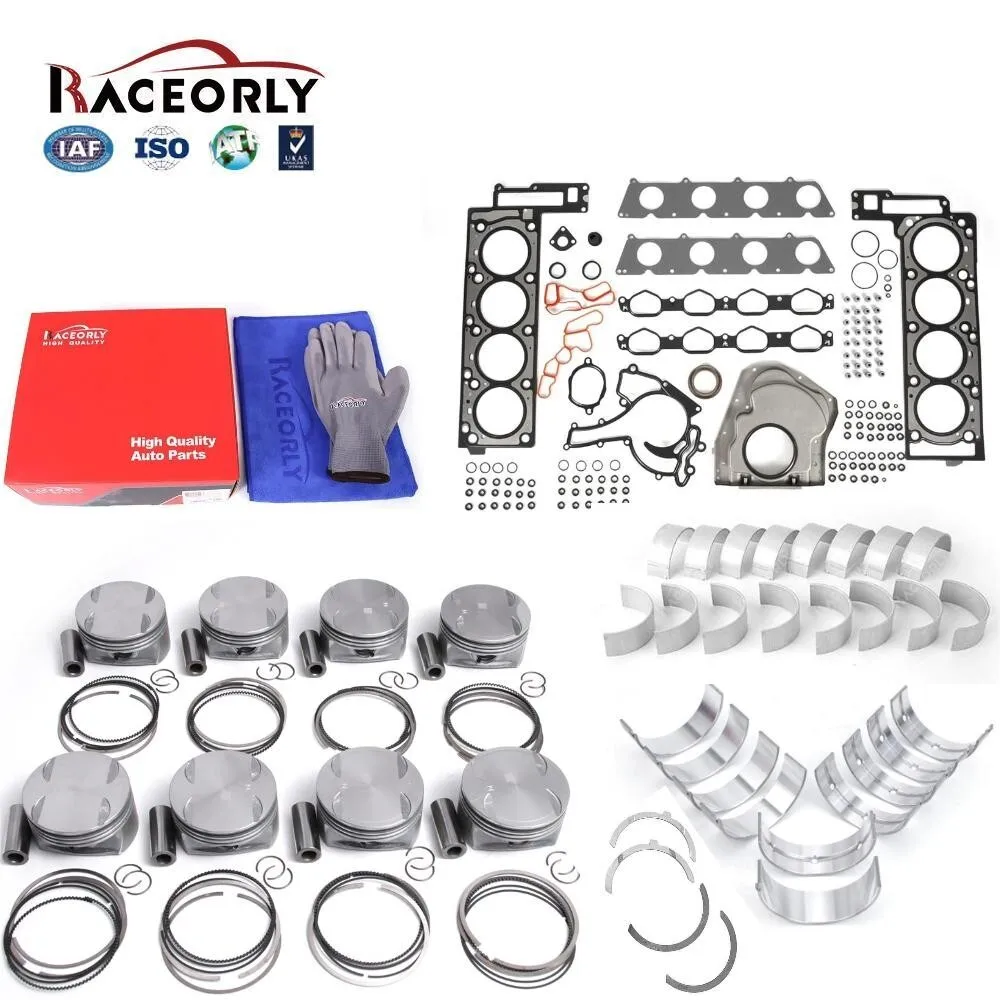 

RACEORLY Engine Rebuild Overhaul Kit For Mercedes GL450 S450 W221 X164 M273 4.7L