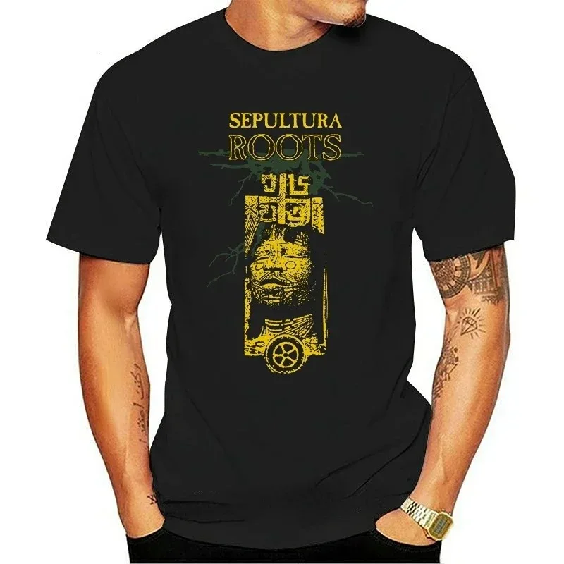 

2024 New SEPULTURA printed T-shirt Metal Kavala printed T-shirt Vintage men's and women's short sleeve top