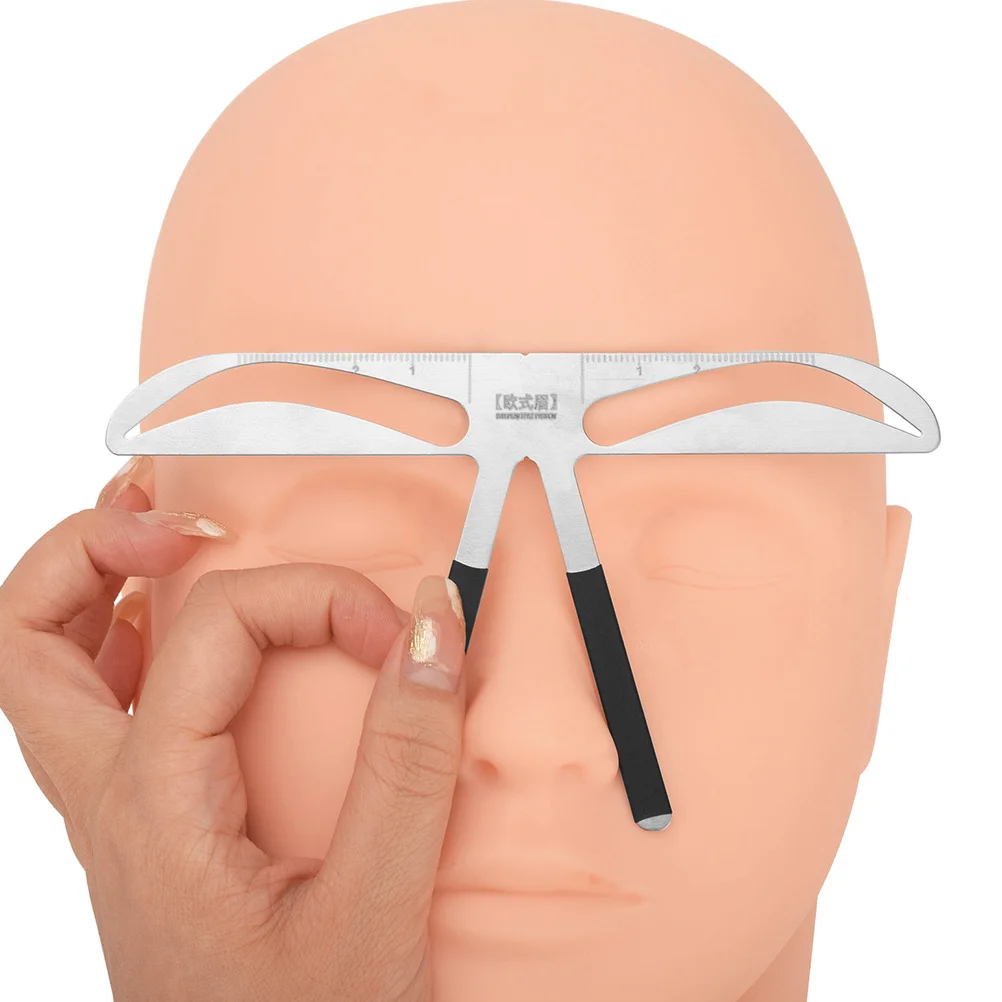 

Eyebrow Tattoo Ruler European Style Premium Measuring Tool for Perfect Eyebrow Positioning Stencil Tattoo Template