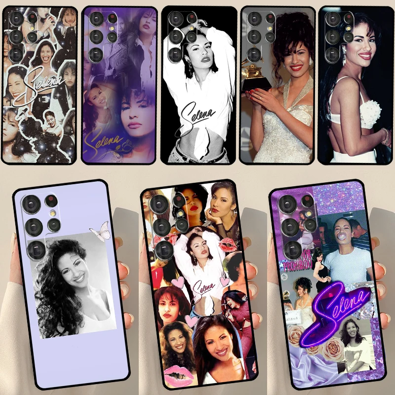 Selena Quintanilla Case For Samsung Galaxy S23 S22 Ultra S21 S20 FE S9 S10 S22 Plus Note 20 Note 10 Plus Cover