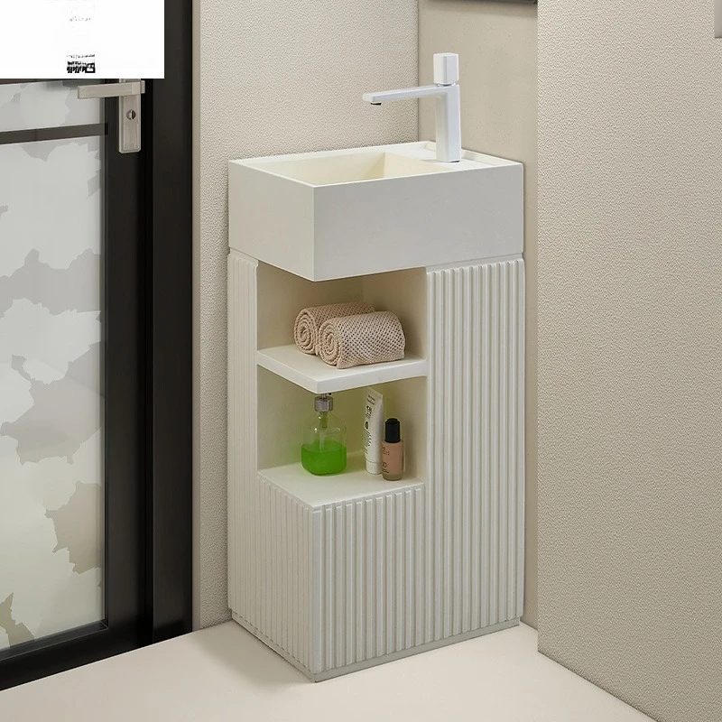 

Column type washbasin Household bathroom Small vertical creative integrated washbasin Toilet Floor-to-ceiling pool basin