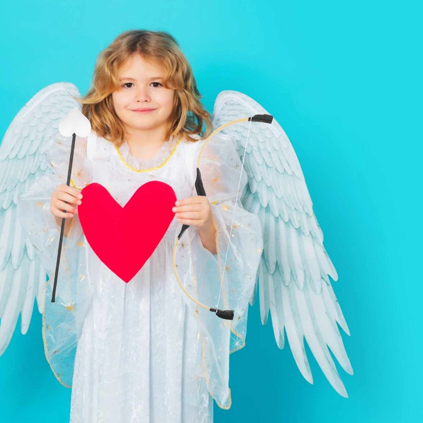 1 Set Tribal Arrow Prop Costume Accessories For Role Play Party Decor Halloween Cosplay Stage Performance Bows Arrows Props