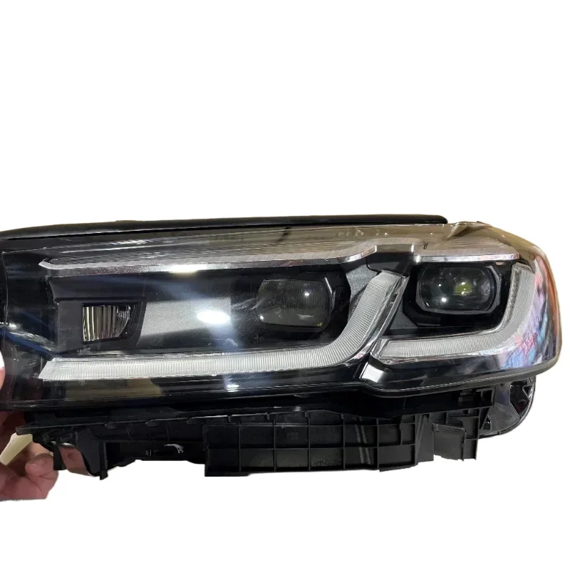 Fit For BMW 5 Series G30 Headlight 2021-2023 BMW G30LCI Headlights 520 525 530 Full LED Headlight Assembly G30 Original Headlamp